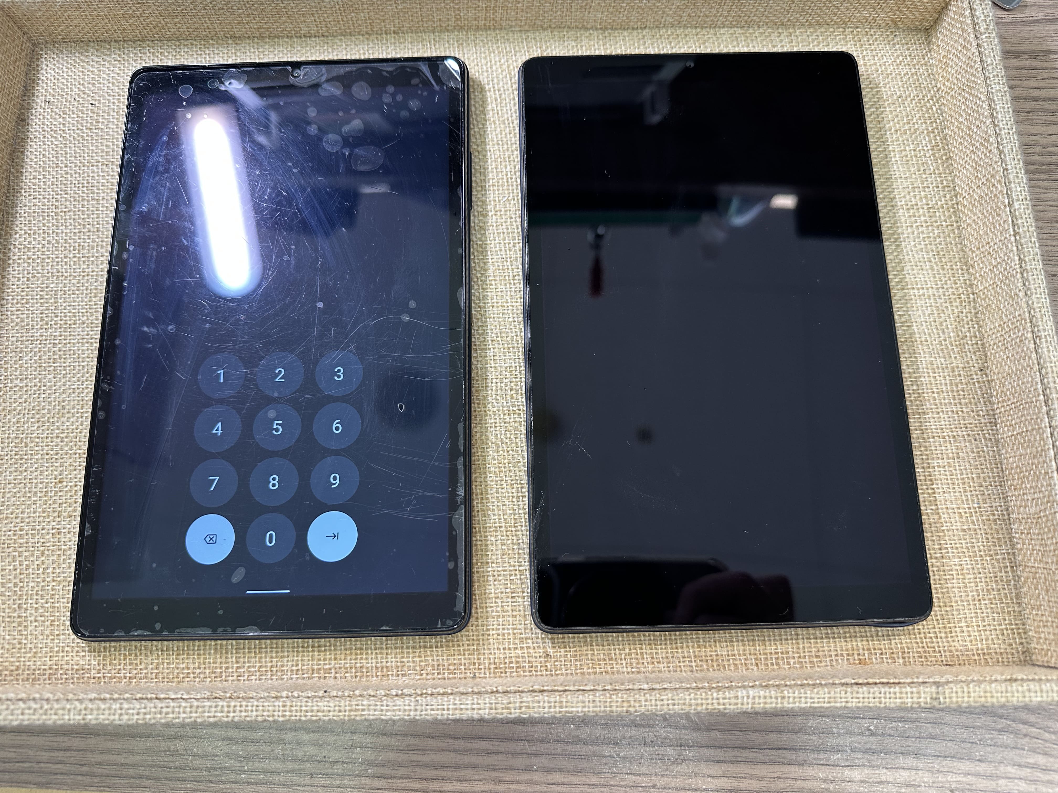 【d-Tab】部材がない場合でも、修理方法がございます！【スマホ修理工房カインズ前橋吉岡店】